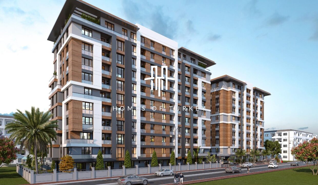 Apartments with Installment in the Center of Transportation Networks in Istanbul Küçükçekmece 1