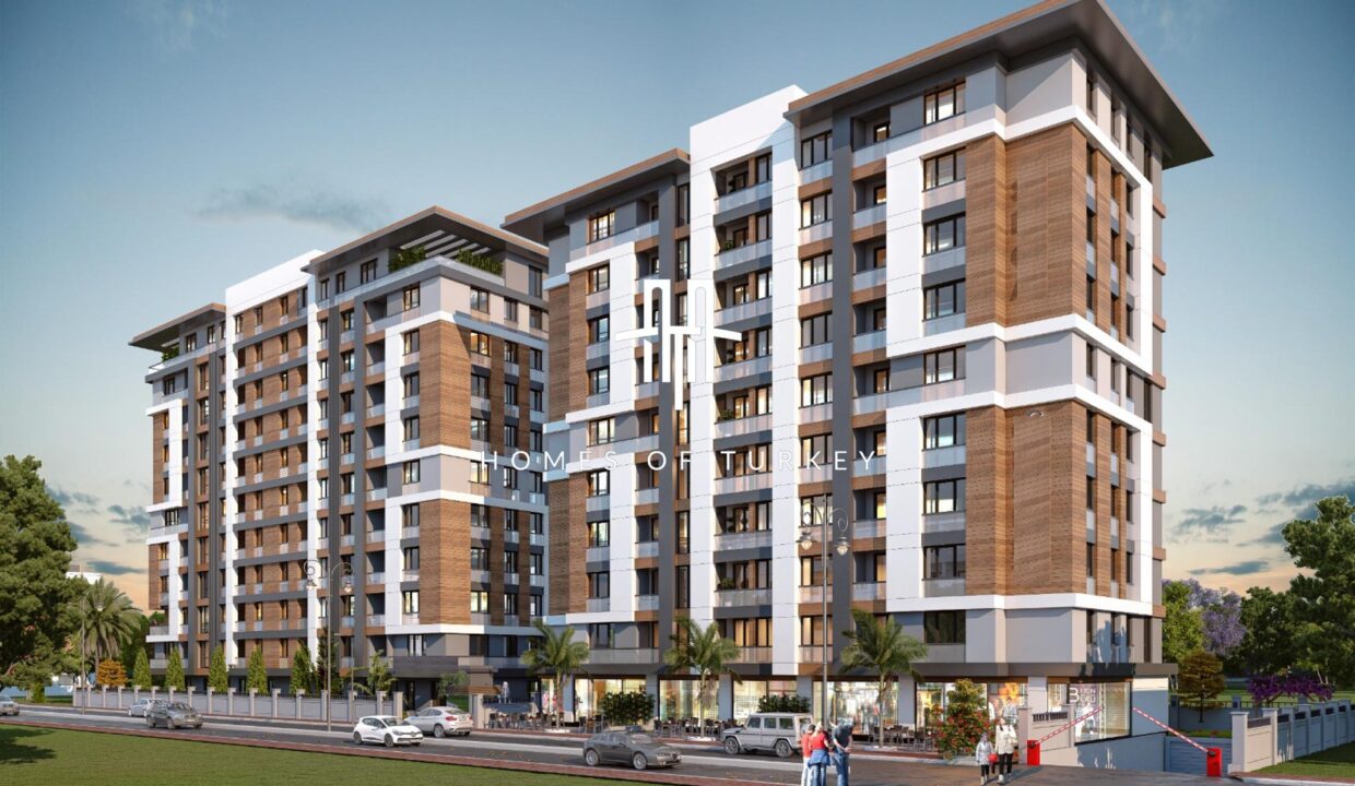 Apartments with Installment in the Center of Transportation Networks in Istanbul Küçükçekmece 2
