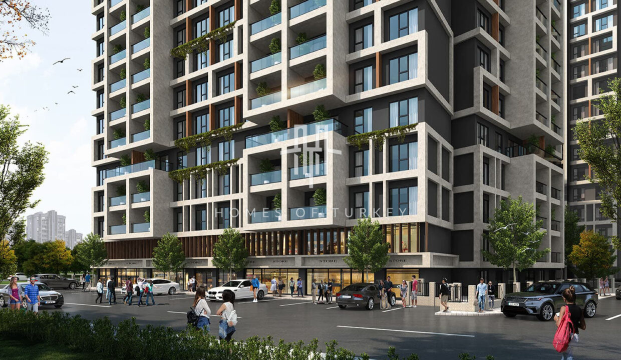 Apartments with a View in a Complex Site in Kartal Within Walking Distance to the Metro 10