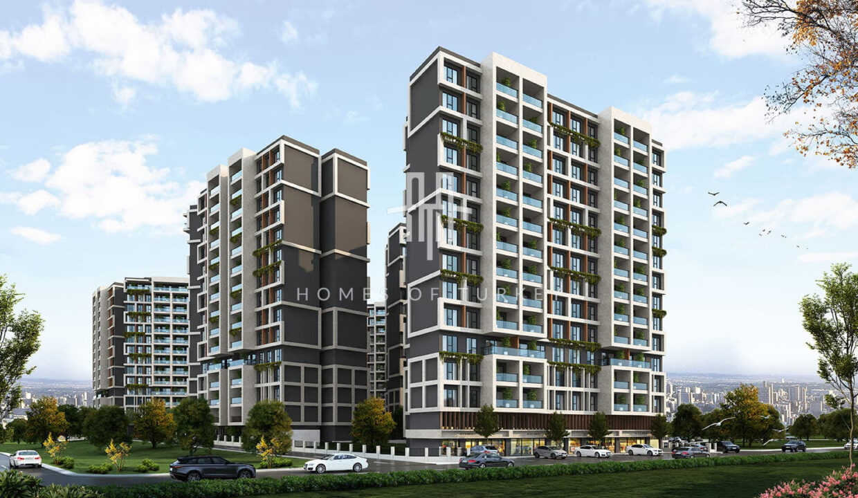 Apartments with a View in a Complex Site in Kartal Within Walking Distance to the Metro 4