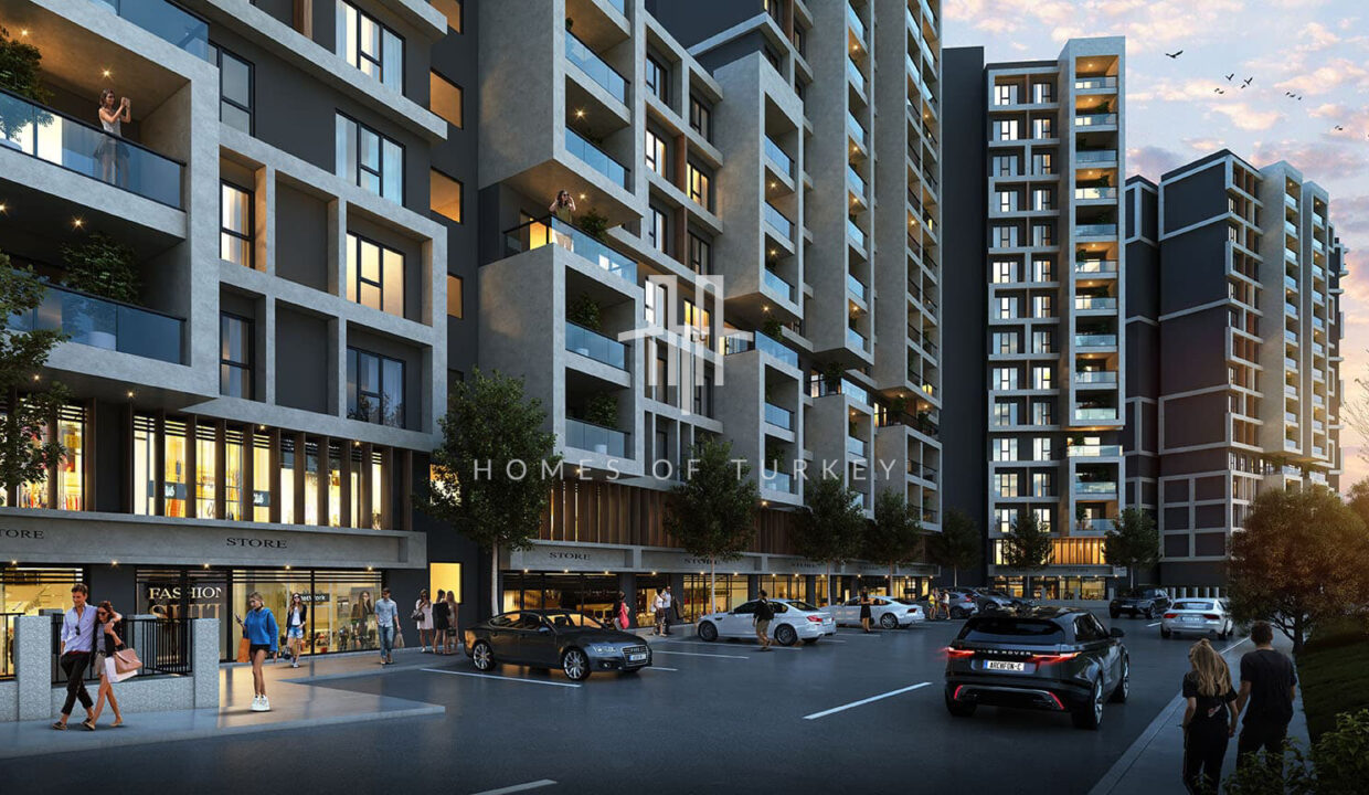 Apartments with a View in a Complex Site in Kartal Within Walking Distance to the Metro 9