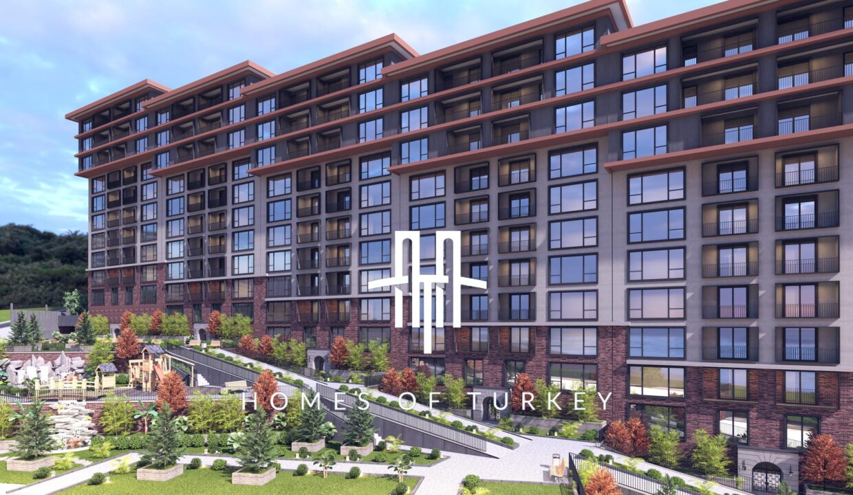 City and Sea View Apartments in 24 Months Installment in Maltepe 3