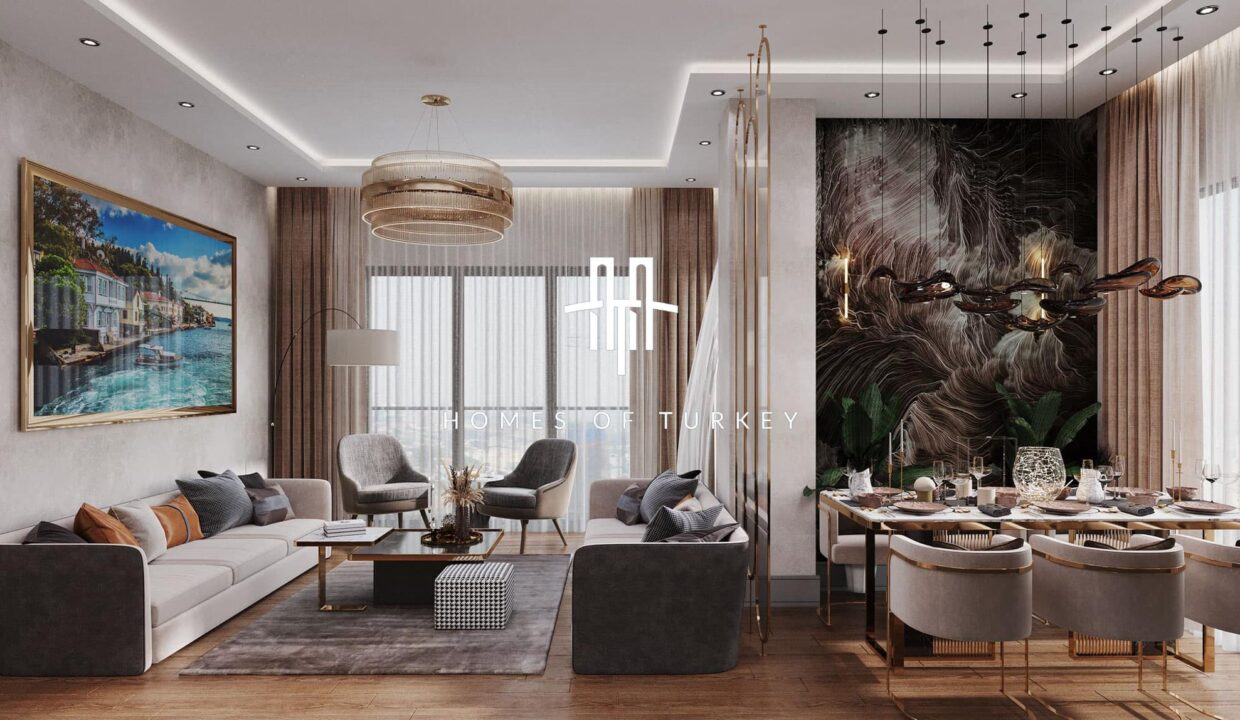 Comfortable Apartments in Üsküdar Çengelköy Offering the Opportunity to Live Together with Nature 12