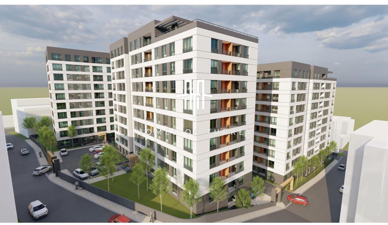 Flats with Installments in Bagcilar, Walking Distance to the Metro with Family Concept 1