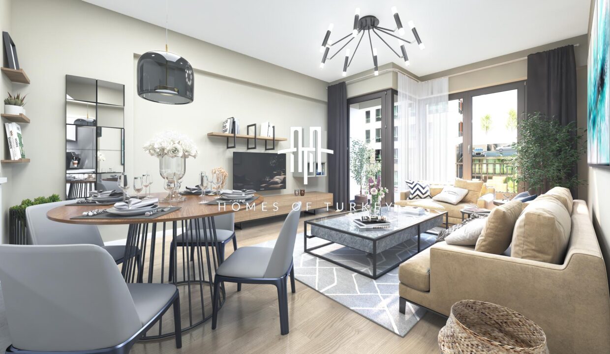 Flats with Installments in Bagcilar, Walking Distance to the Metro with Family Concept 12