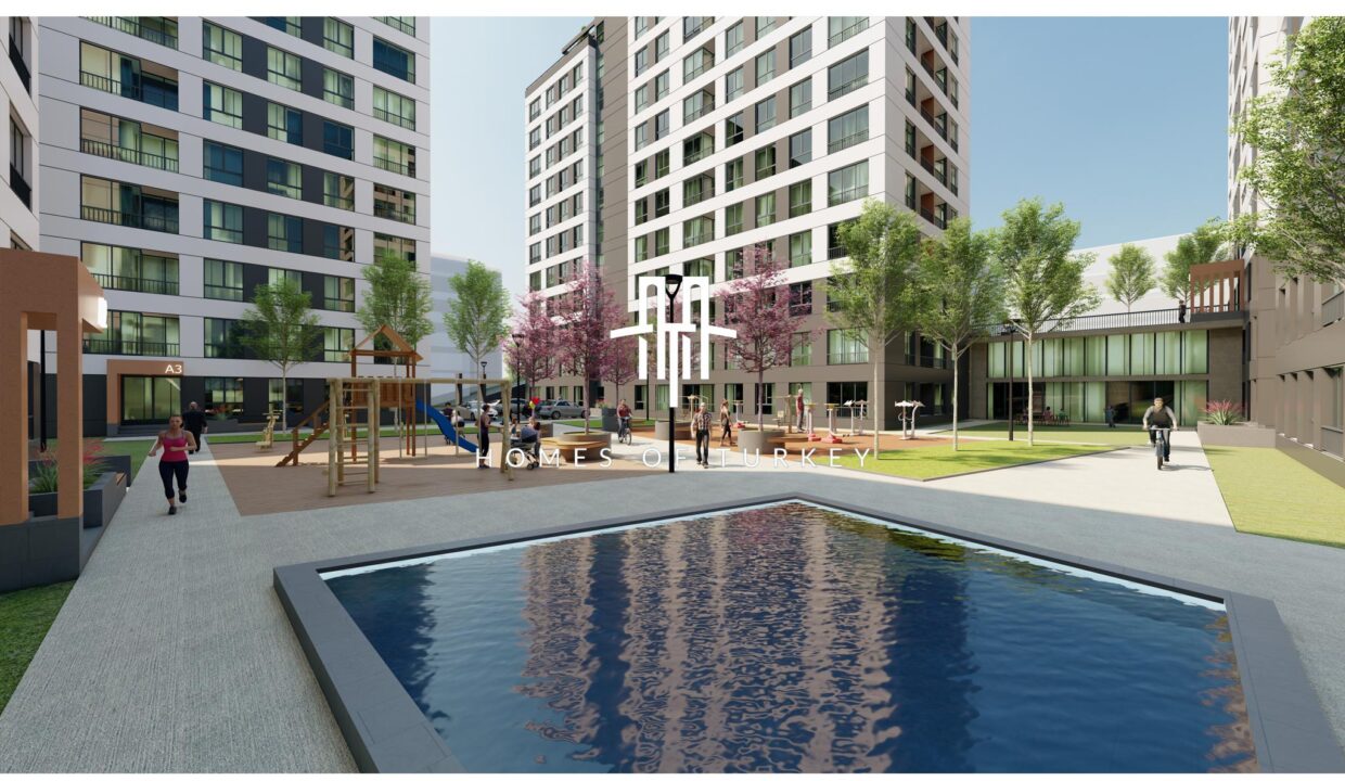 Flats with Installments in Bagcilar, Walking Distance to the Metro with Family Concept 6