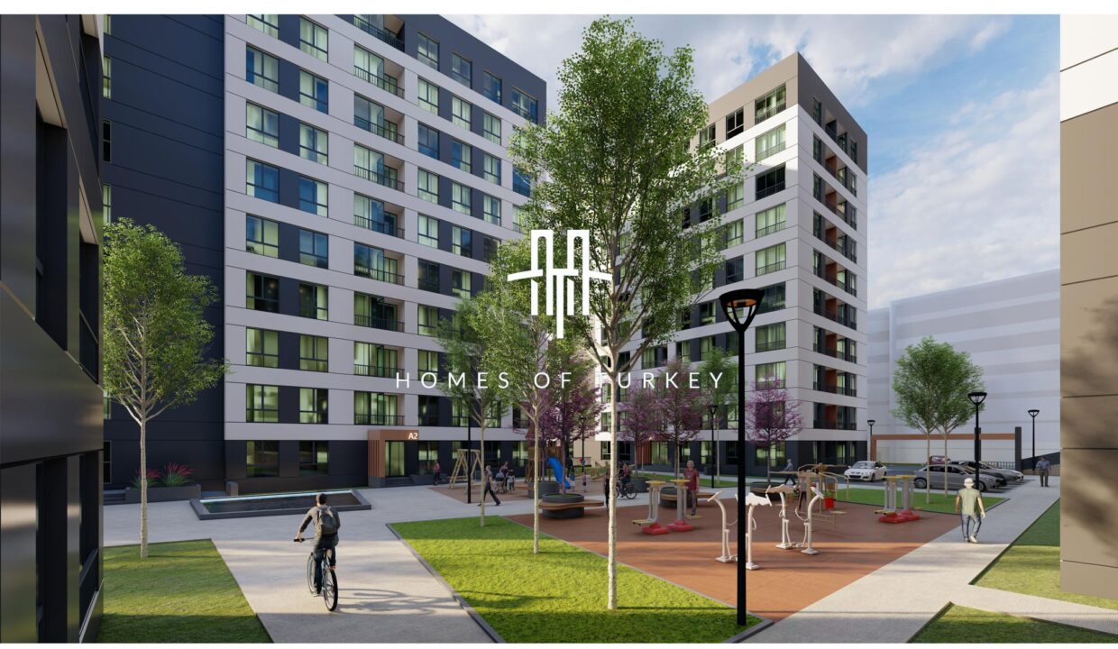 Flats with Installments in Bagcilar, Walking Distance to the Metro with Family Concept 7