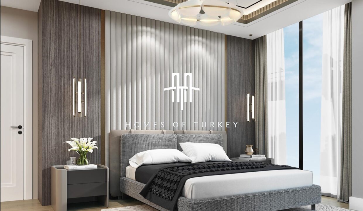 Flats with a View in Social Life and Next to the Metro Station in Maltepe 16