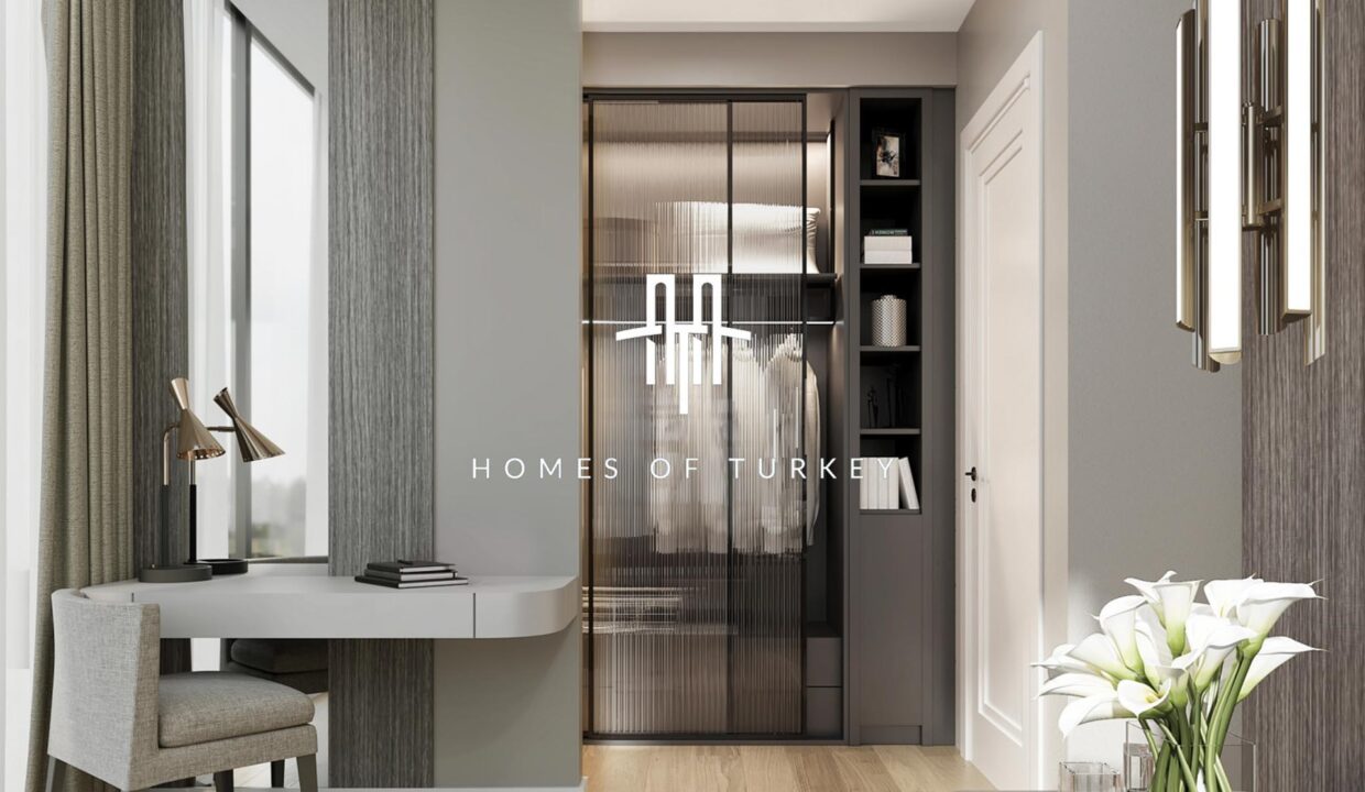 Flats with a View in Social Life and Next to the Metro Station in Maltepe 17