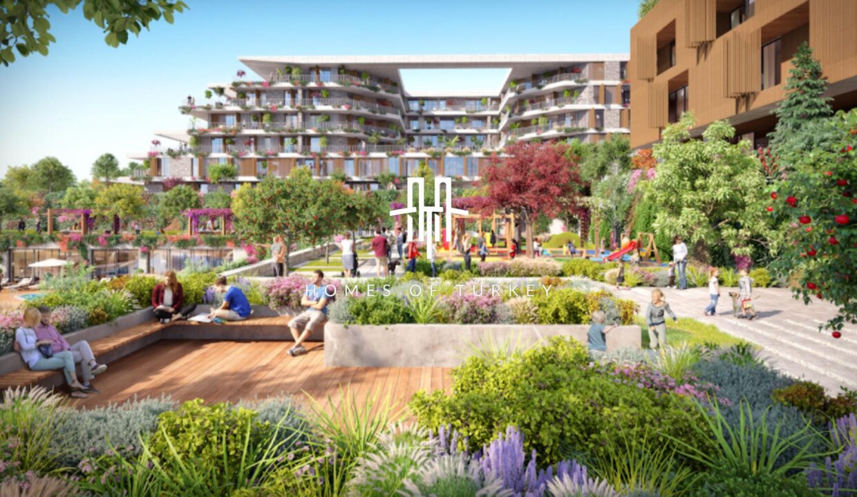 High Ceiling Investment Apartments in a Complex Full of Social Wealth in the Most Prestigious Area of ​​Ümraniye 12