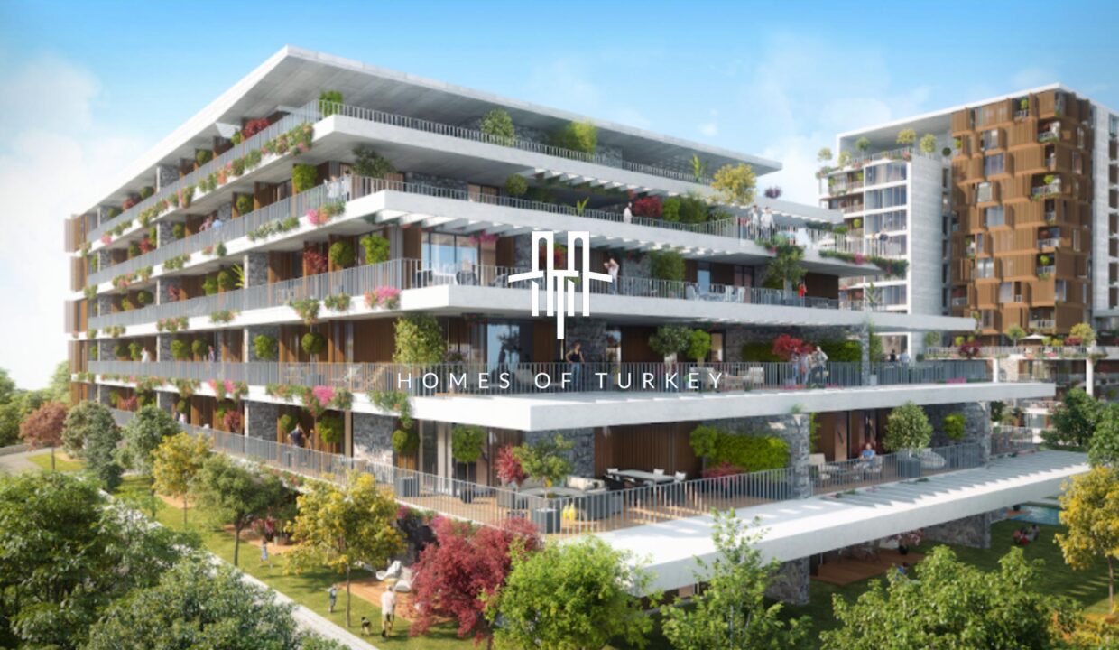 High Ceiling Investment Apartments in a Complex Full of Social Wealth in the Most Prestigious Area of ​​Ümraniye 4