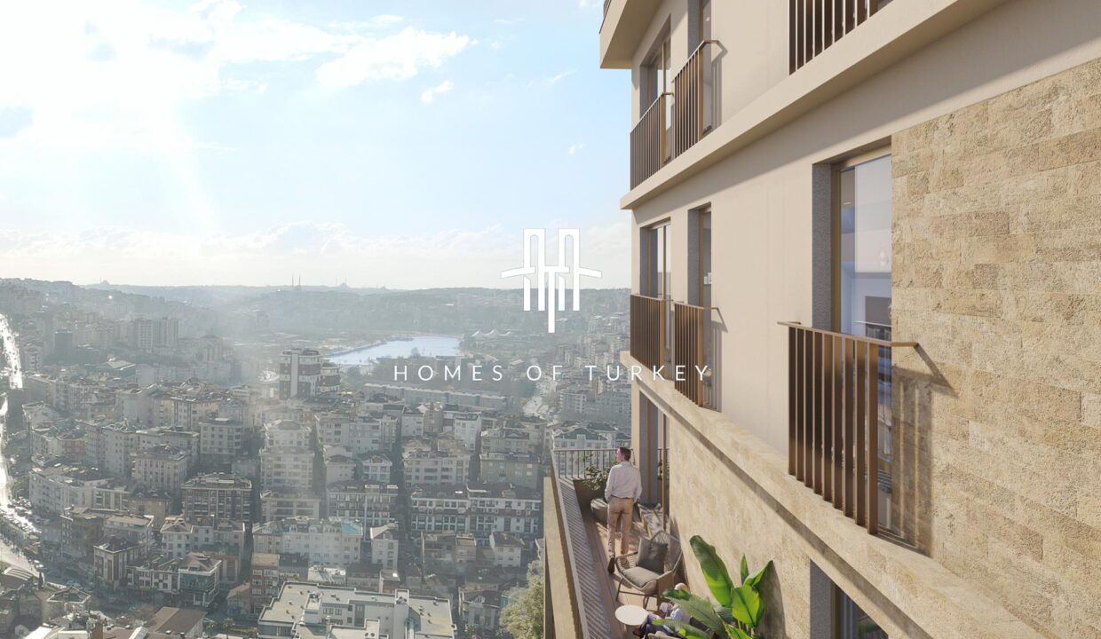 Installment Apartments with Haliç View in Eyüpsultan, Walking Distance to the Metro 2
