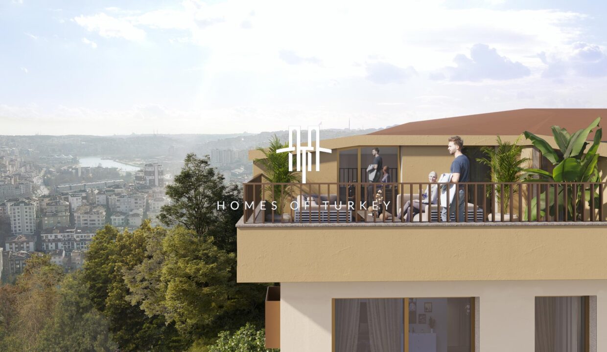 Installment Apartments with Haliç View in Eyüpsultan, Walking Distance to the Metro 8