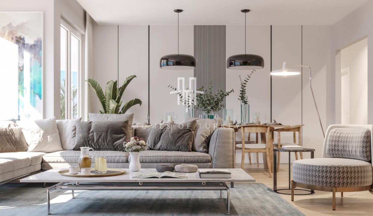 Installment Apartments with Sea and Island Views in a Great Location in Pendik 15