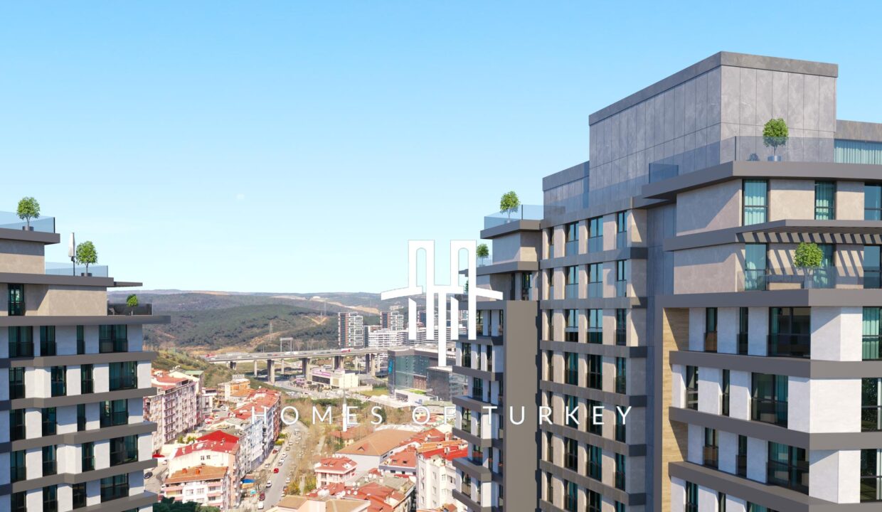 Installment Investment Apartments in Kağıthane 6,