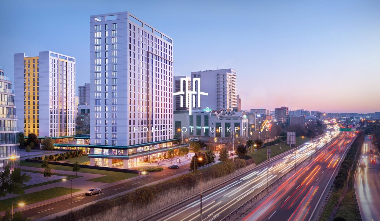 Investment Flats with Home-Home Office Concept Next to the Metro in Istanbul Bağcılar 1