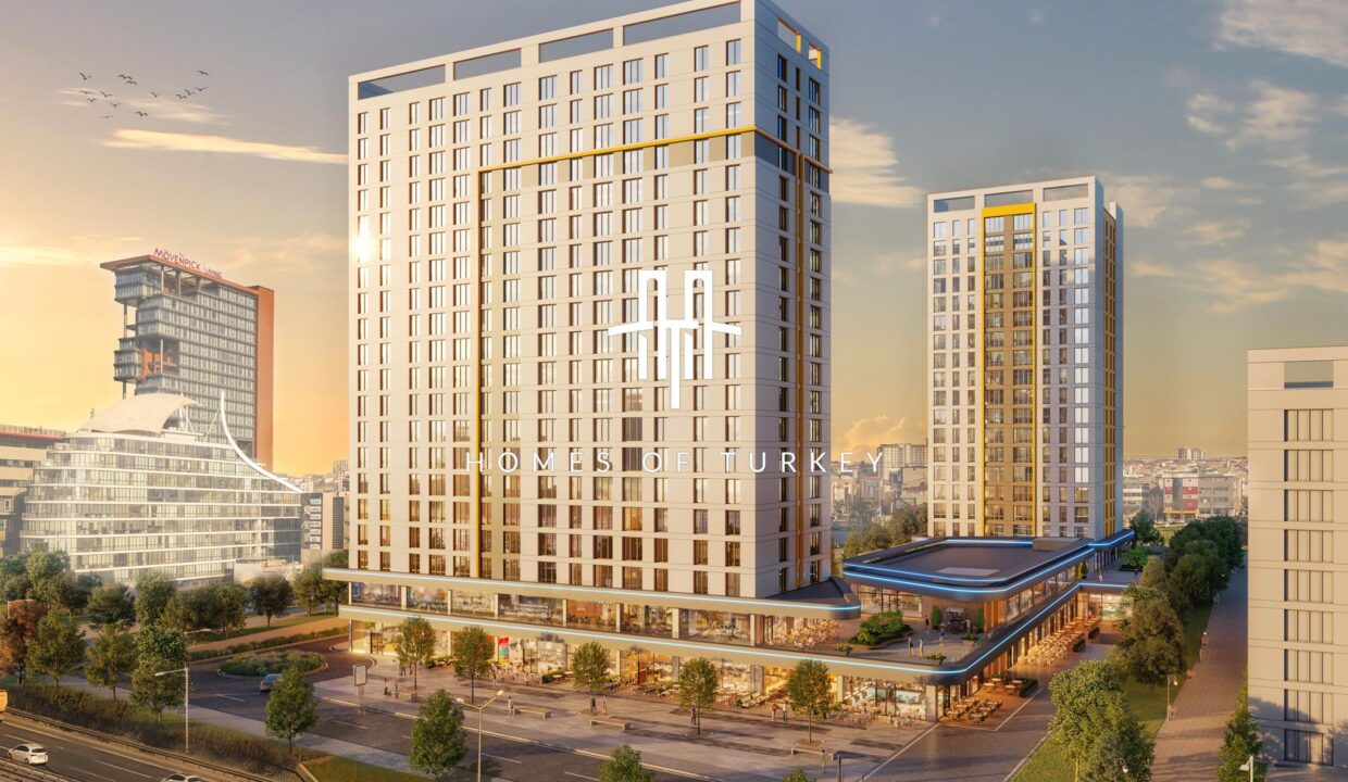 Investment Flats with Home-Home Office Concept Next to the Metro in Istanbul Bağcılar 1,