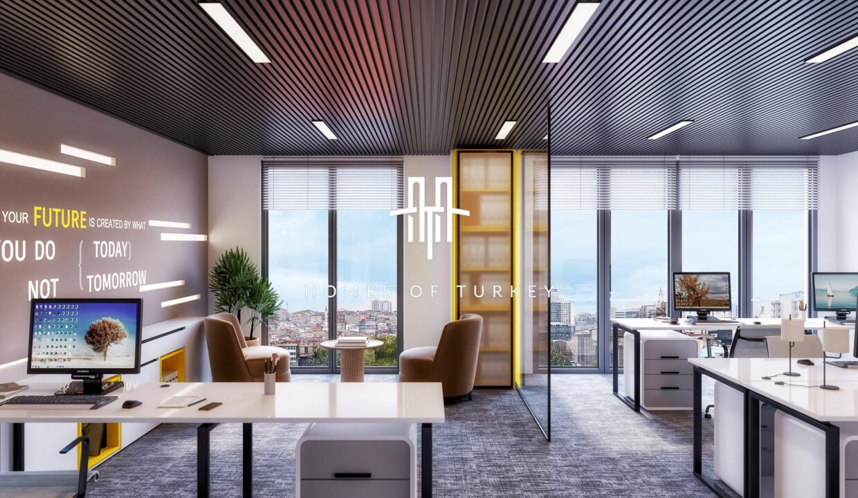 Investment Flats with Home-Home Office Concept Next to the Metro in Istanbul Bağcılar 10
