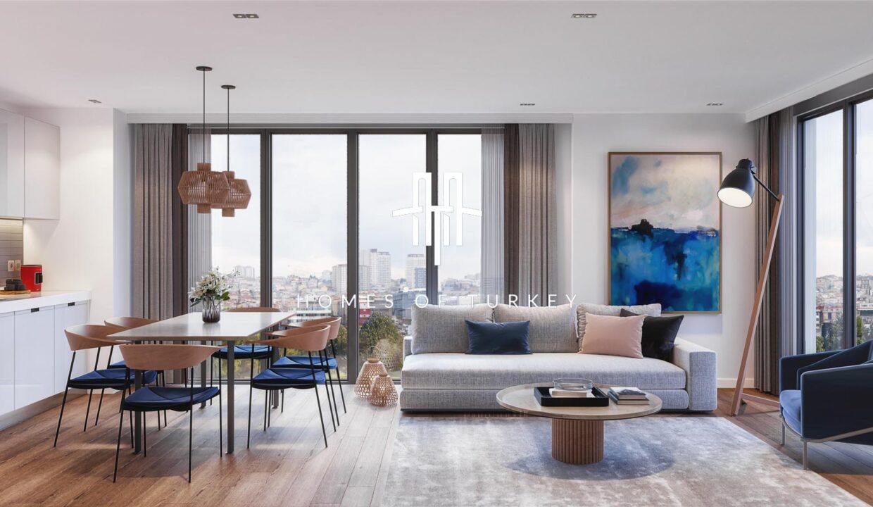 Investment Flats with Home-Home Office Concept Next to the Metro in Istanbul Bağcılar 11