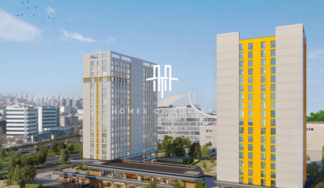 Investment Flats with Home-Home Office Concept Next to the Metro in Istanbul Bağcılar 4