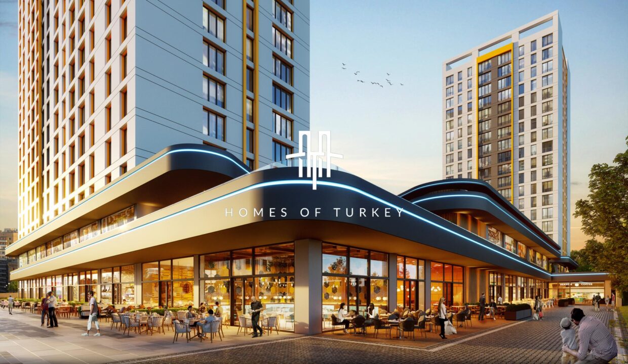 Investment Flats with Home-Home Office Concept Next to the Metro in Istanbul Bağcılar 5