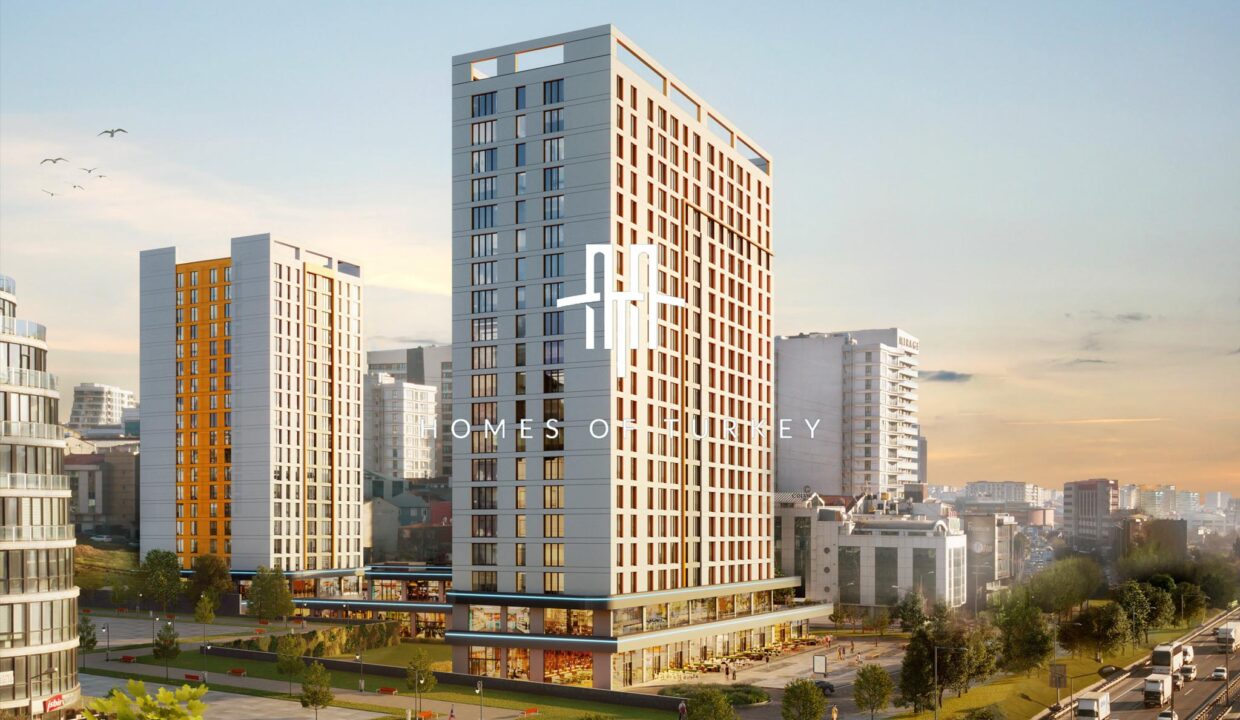 Investment Flats with Home-Home Office Concept Next to the Metro in Istanbul Bağcılar 6