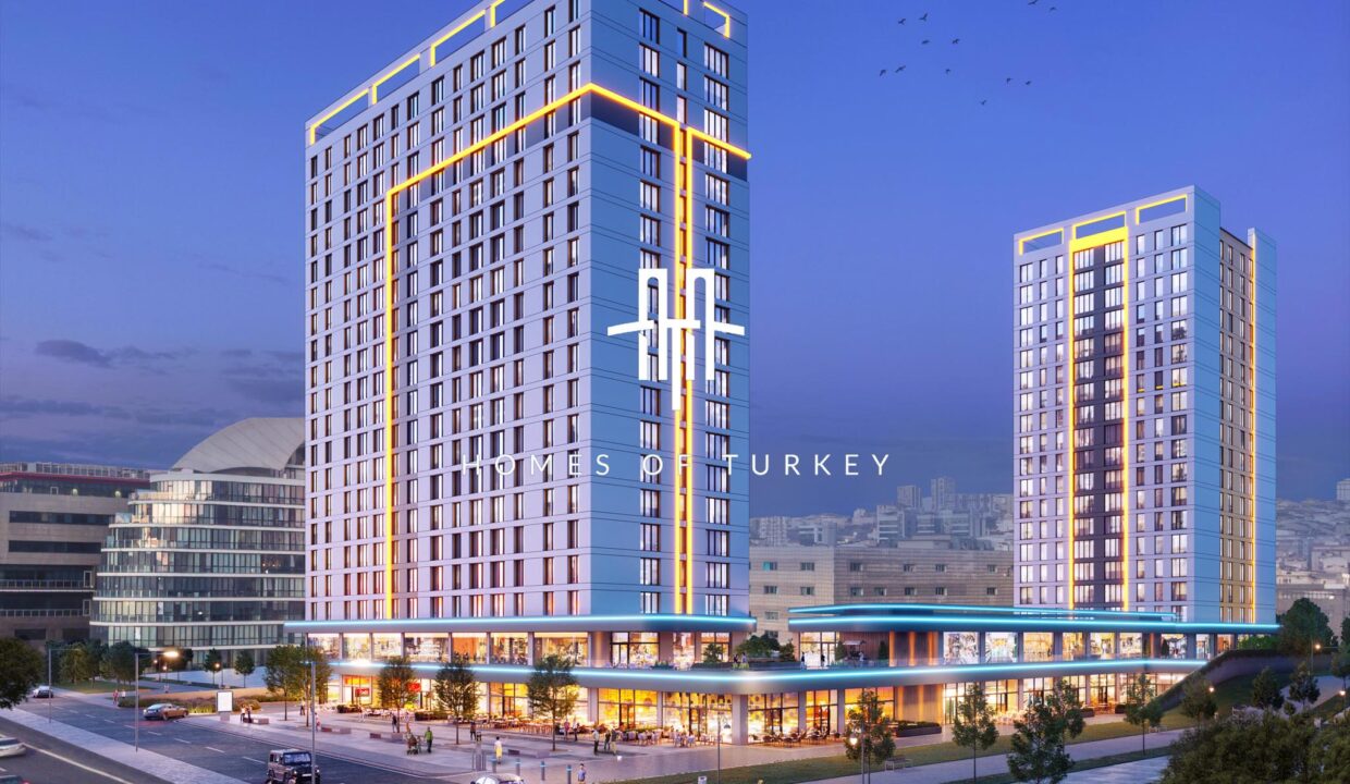 Investment Flats with Home-Home Office Concept Next to the Metro in Istanbul Bağcılar 7