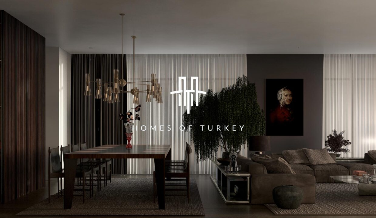 Luxury Apartments with Bosphorus View in a Prestigious Project in Uskudar, Istanbul 17,