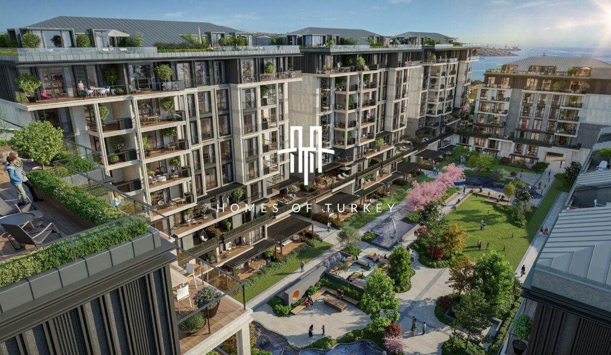Luxury Apartments with Installment Opportunity for Sale in Besiktas Center 1
