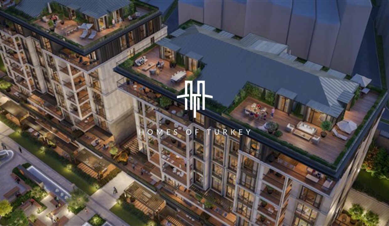 Luxury Apartments with Installment Opportunity for Sale in Besiktas Center 13