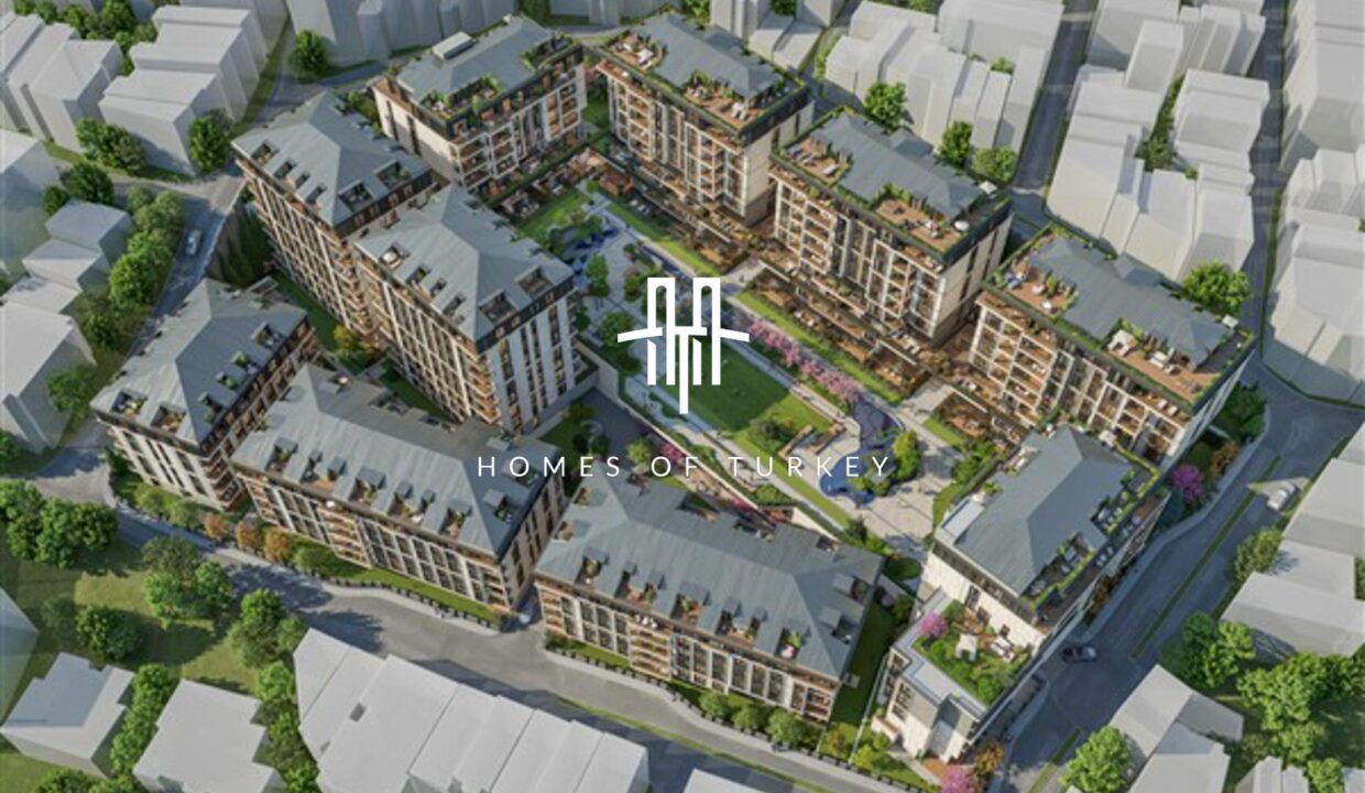 Luxury Apartments with Installment Opportunity for Sale in Besiktas Center 14