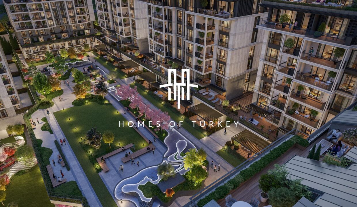 Luxury Apartments with Installment Opportunity for Sale in Besiktas Center 3,