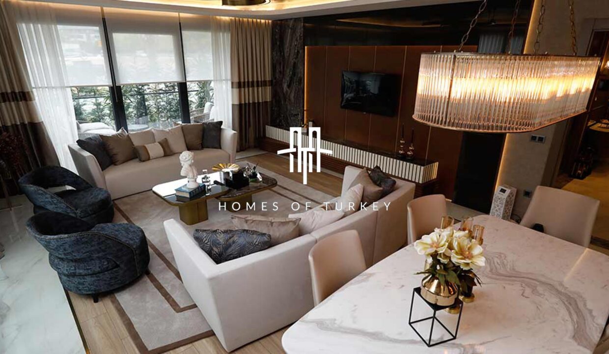 Modern Apartments for Sale in a Secure Complex with Sea View Neighboring the Marina in Beylikdüzü 19,