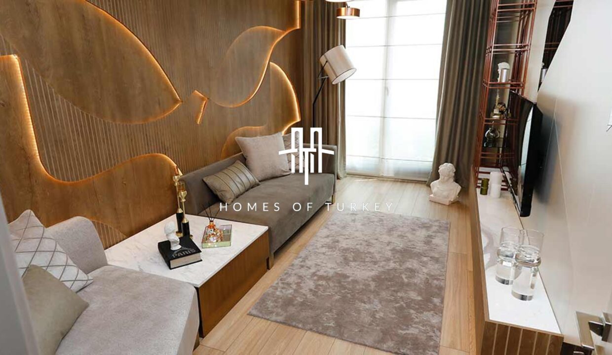 Modern Apartments for Sale in a Secure Complex with Sea View Neighboring the Marina in Beylikdüzü 22,