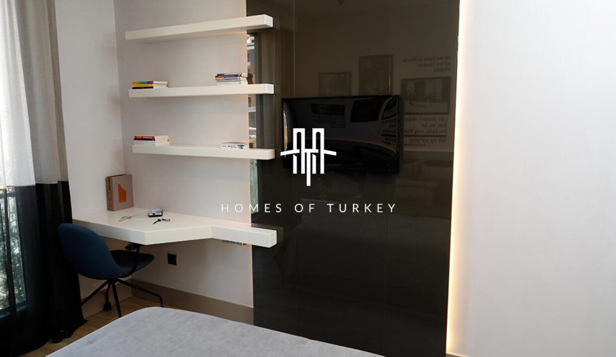 Modern Apartments for Sale in a Secure Complex with Sea View Neighboring the Marina in Beylikdüzü 31,