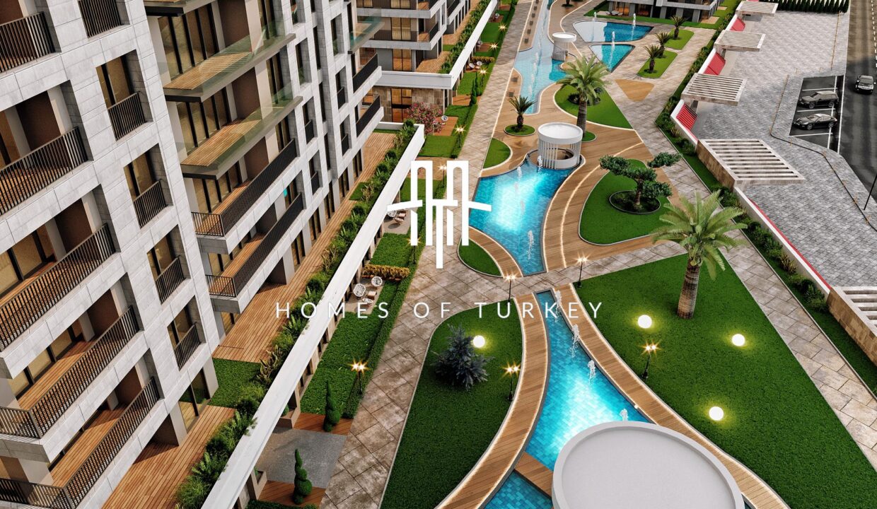 Modern Apartments for Sale in a Secure Complex with Sea View Neighboring the Marina in Beylikdüzü 5