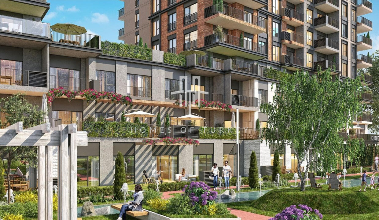Modern Apartments in a Luxury Complex with Private Swimming Pool, Nestled with Nature in Sarıyer 11