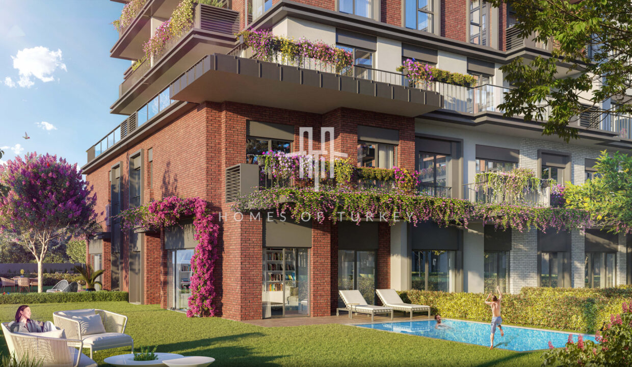 Modern Apartments in a Luxury Complex with Private Swimming Pool, Nestled with Nature in Sarıyer 12