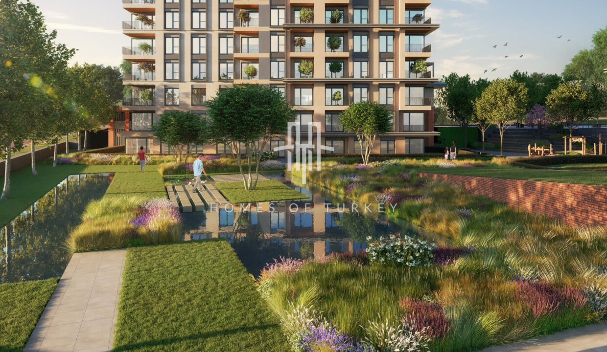 Modern Apartments in a Luxury Complex with Private Swimming Pool, Nestled with Nature in Sarıyer 13