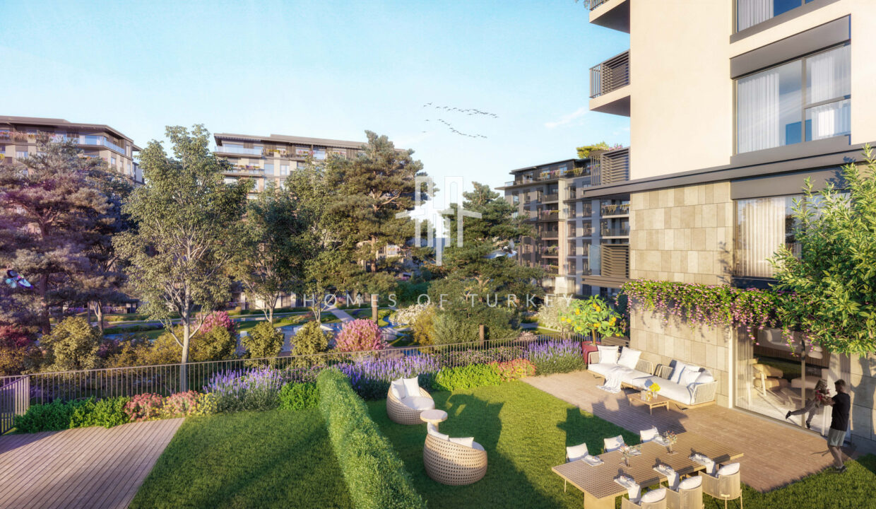 Modern Apartments in a Luxury Complex with Private Swimming Pool, Nestled with Nature in Sarıyer 14