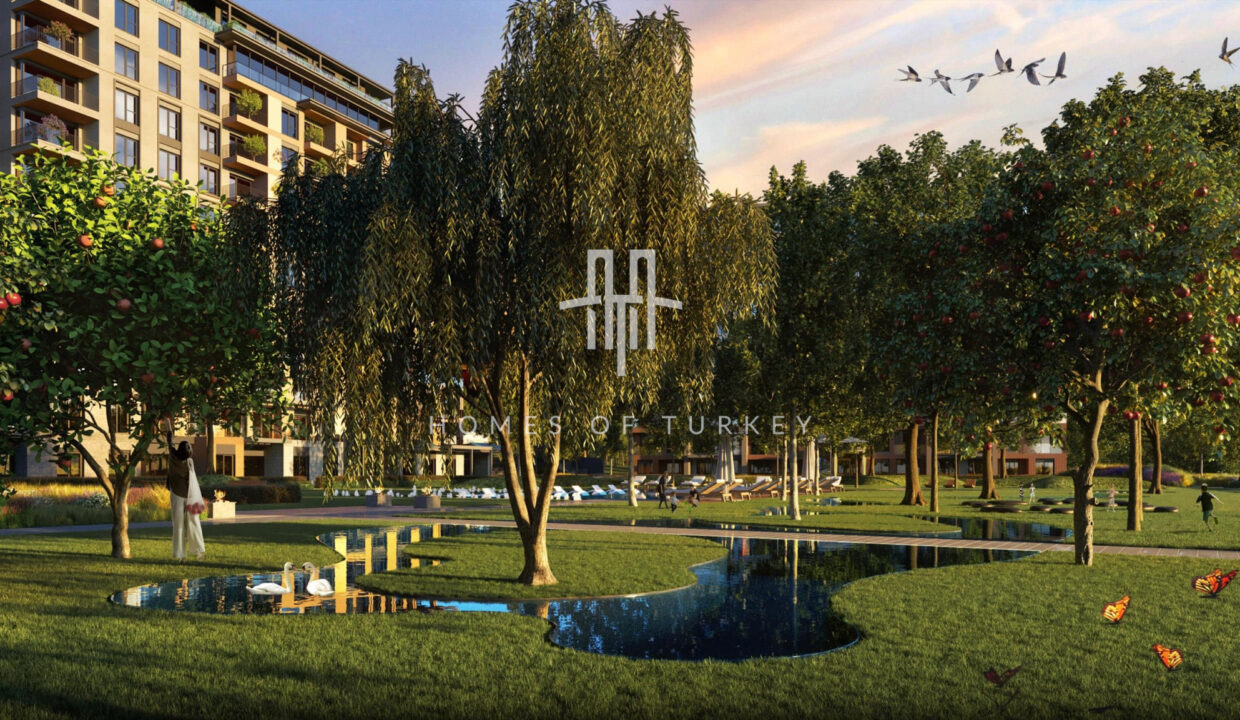 Modern Apartments in a Luxury Complex with Private Swimming Pool, Nestled with Nature in Sarıyer 16