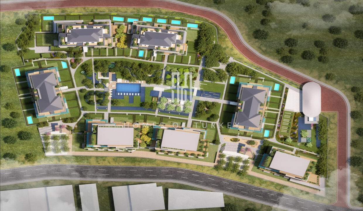 Modern Apartments in a Luxury Complex with Private Swimming Pool, Nestled with Nature in Sarıyer 17