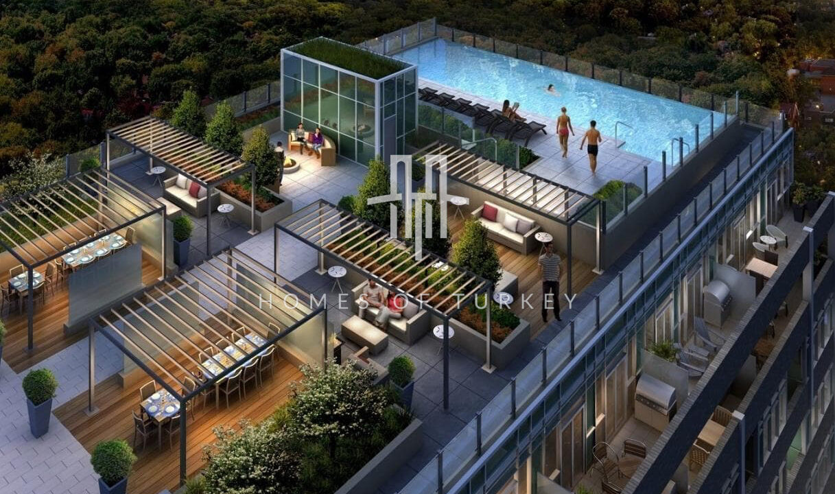 Modern Apartments in a Luxury Complex with Private Swimming Pool, Nestled with Nature in Sarıyer 5,