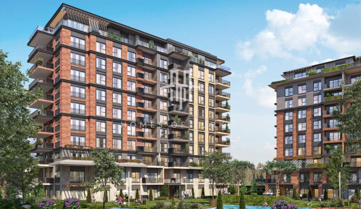 Modern Apartments in a Luxury Complex with Private Swimming Pool, Nestled with Nature in Sarıyer 6