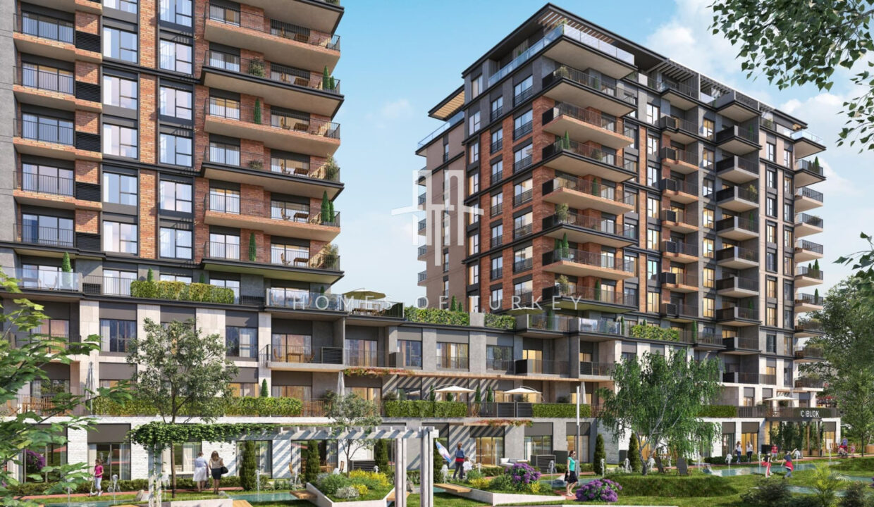 Modern Apartments in a Luxury Complex with Private Swimming Pool, Nestled with Nature in Sarıyer 7