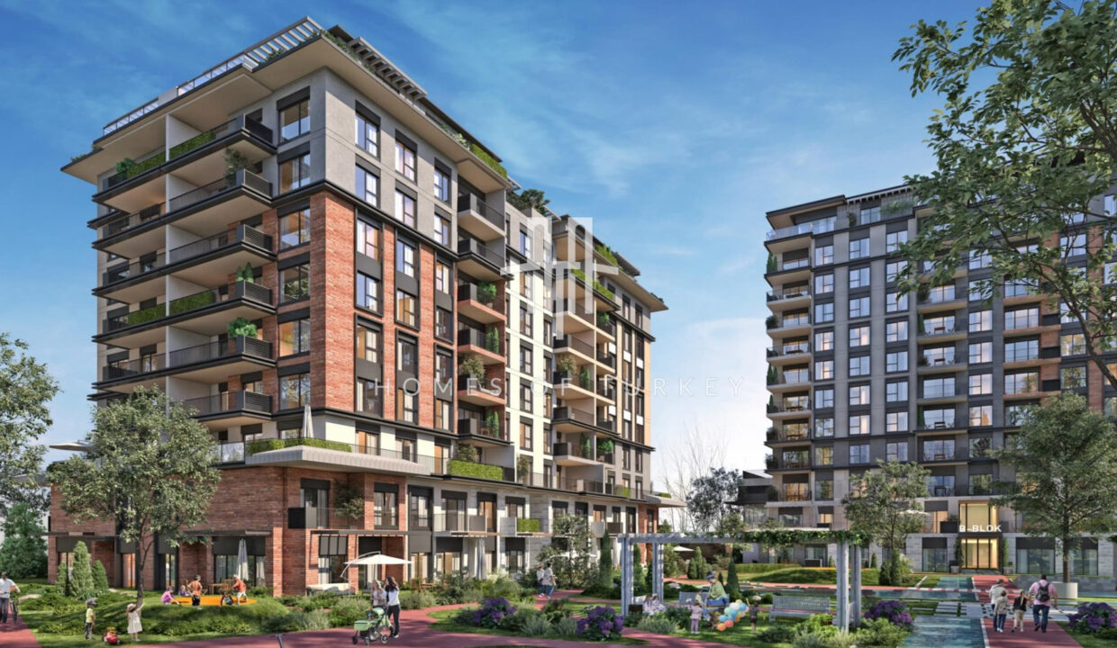 Modern Apartments in a Luxury Complex with Private Swimming Pool, Nestled with Nature in Sarıyer 8