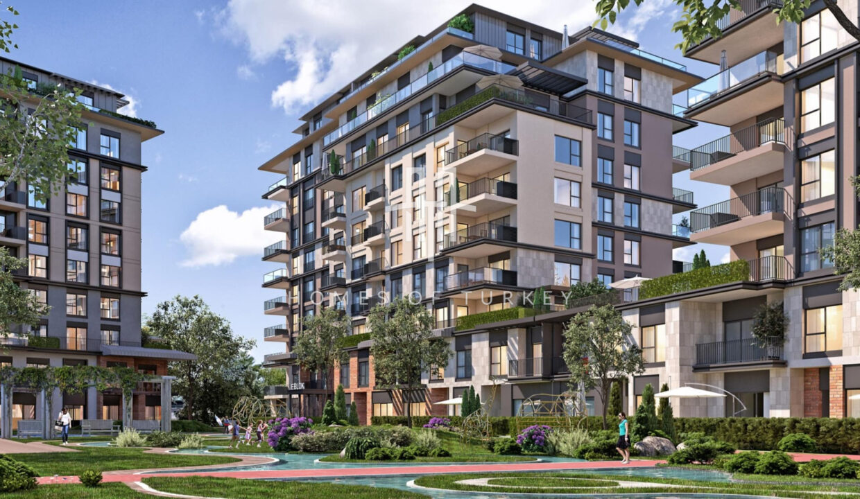 Modern Apartments in a Luxury Complex with Private Swimming Pool, Nestled with Nature in Sarıyer 9