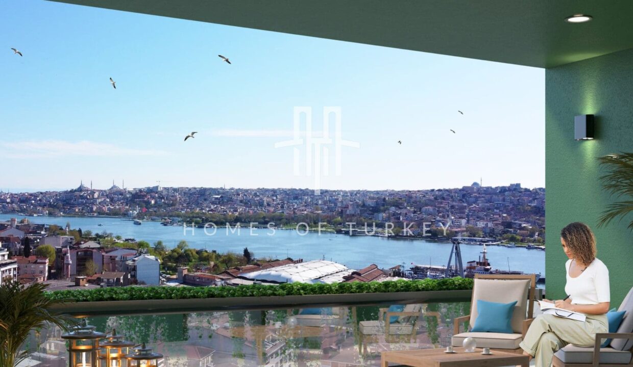 Modern Apartments with Golden Horn View in Beyoğlu, Istanbul 3