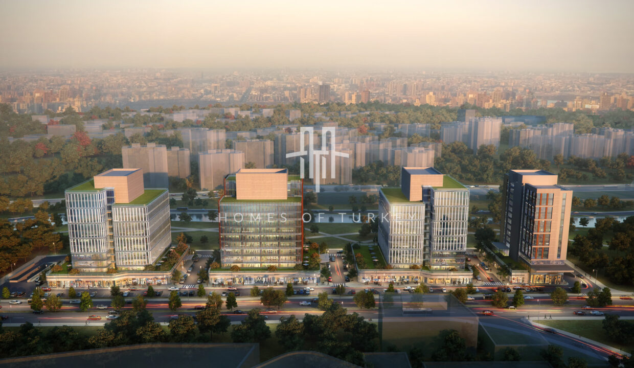 Modern Flats for Investment in a Complex Project in Kağıthane 1