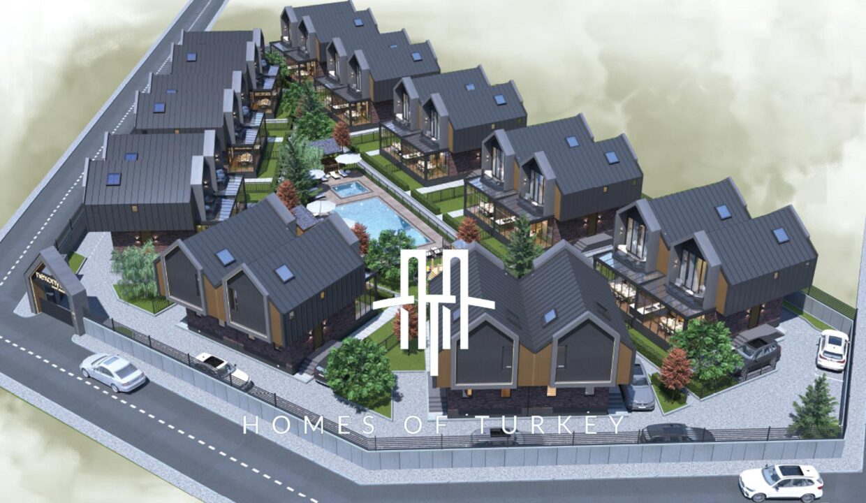Modern Villas in Installments with Private Garden in Şile, Istanbul 6